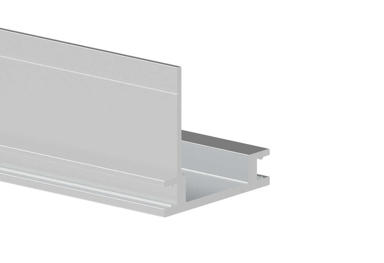 Profilo angolare grigio chiaro